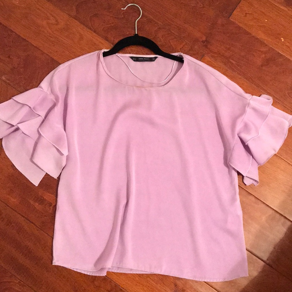 Purple blouse